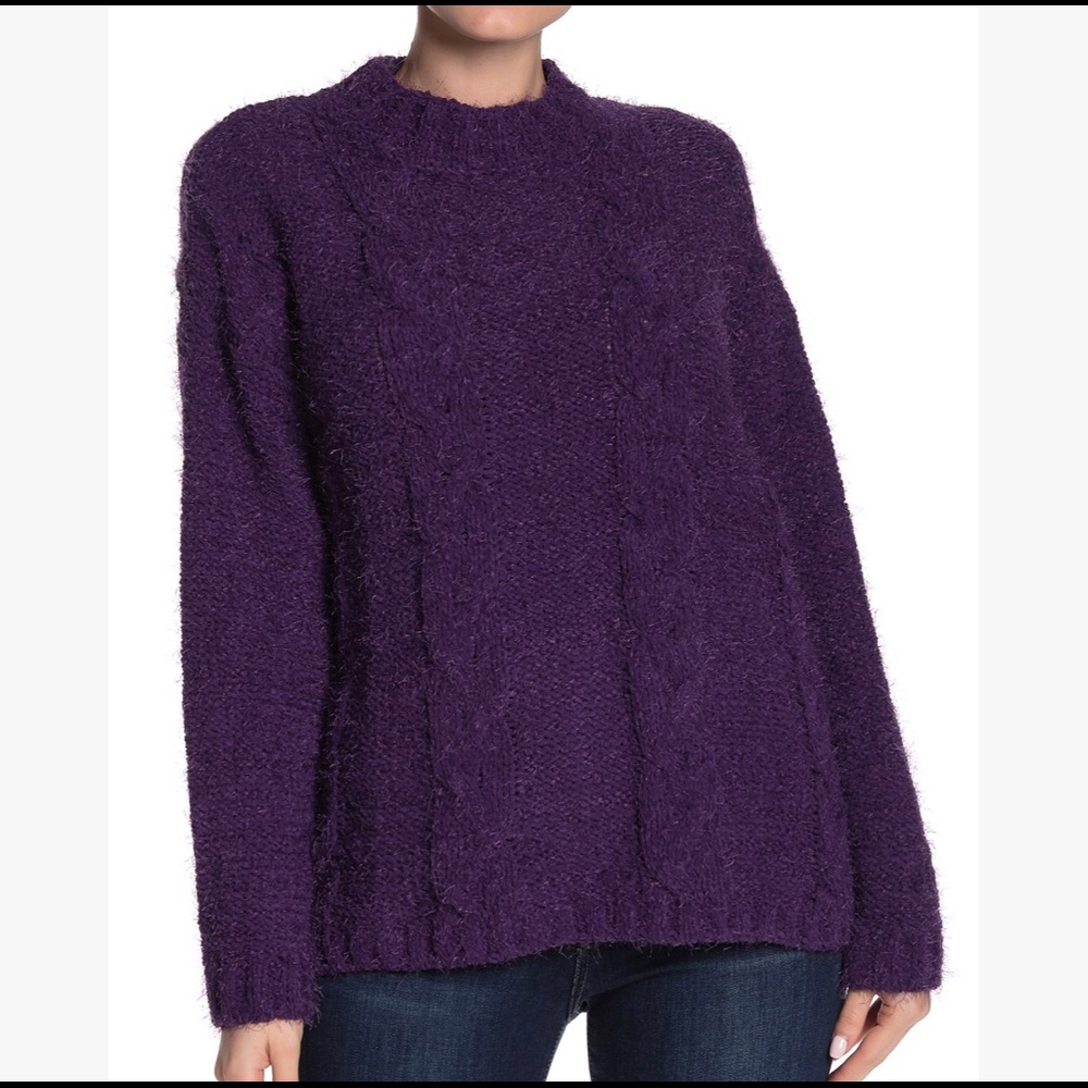 NWT CENY Soft Lavender Purple Knit Size Medium